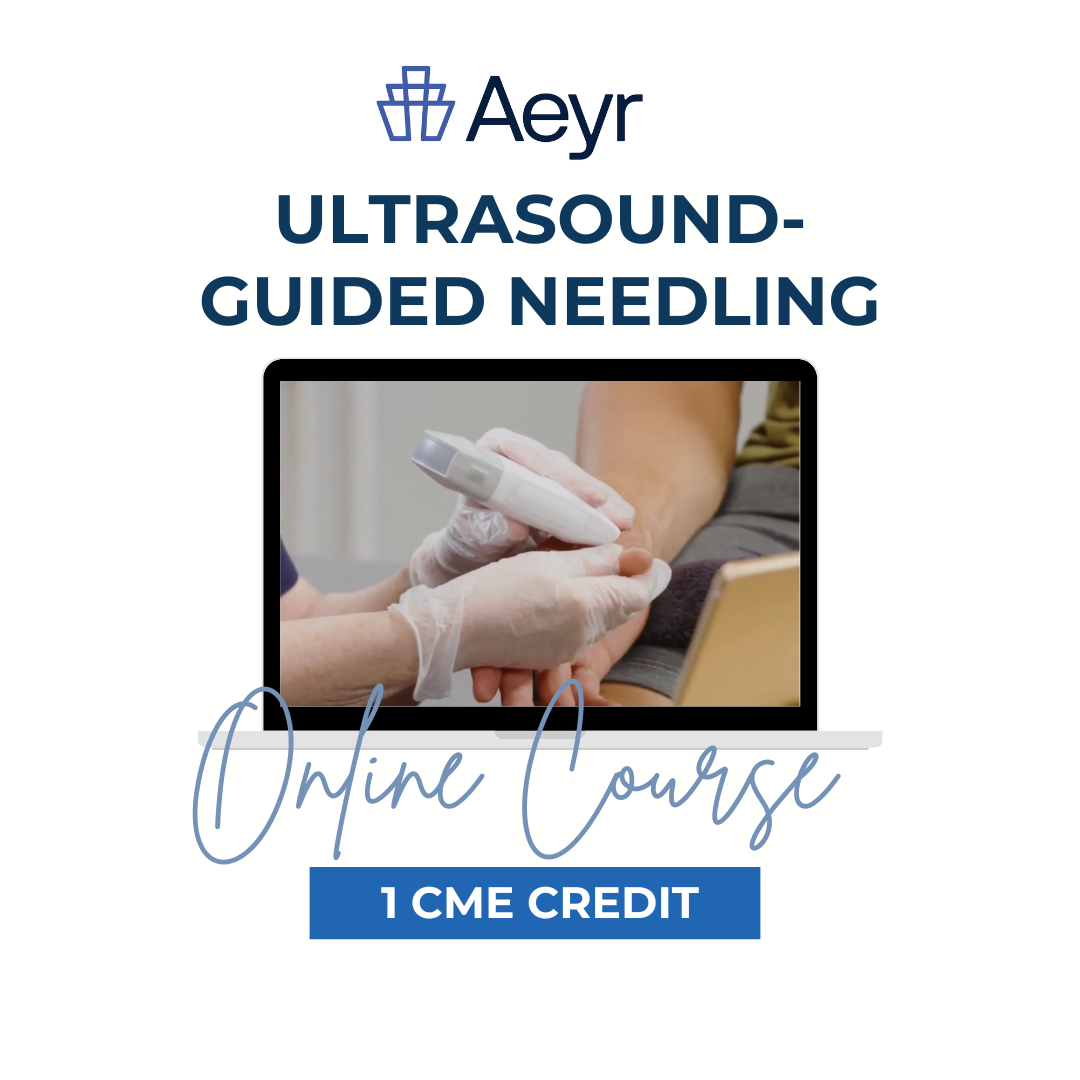 Vscan Air + Aeyr Ultrasound Basics and Guided Needling Course Bundle